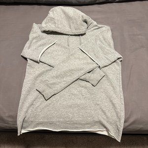 H&M Grey Double Sleeve Hoodie